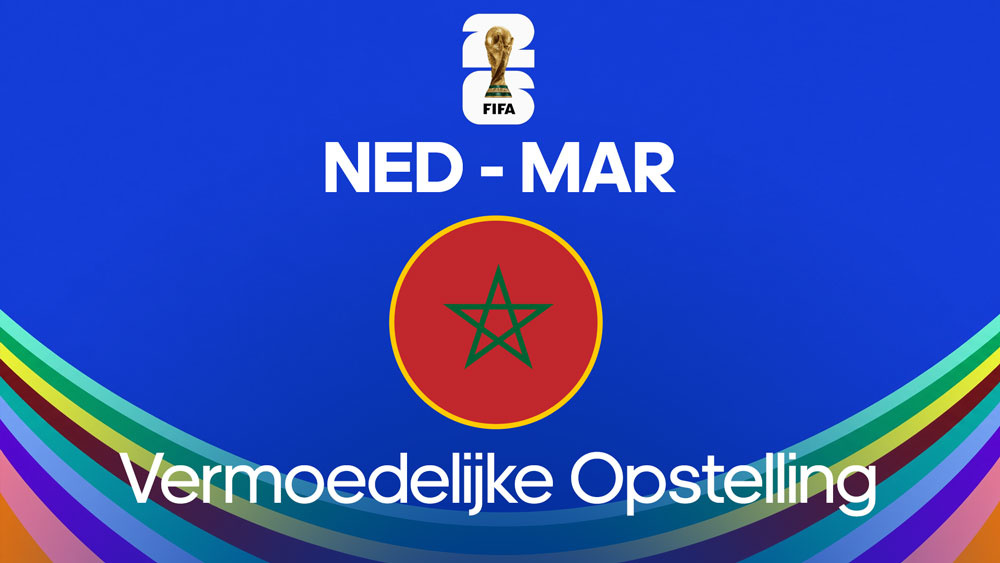 marokko vermoedelijke opstelling tegen nederland