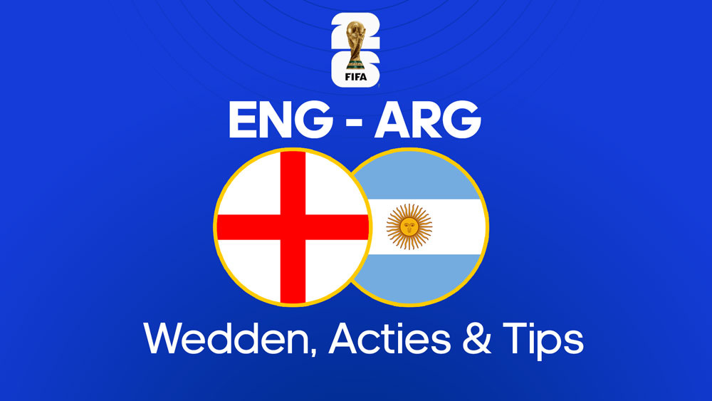 wedden engeland argentinie