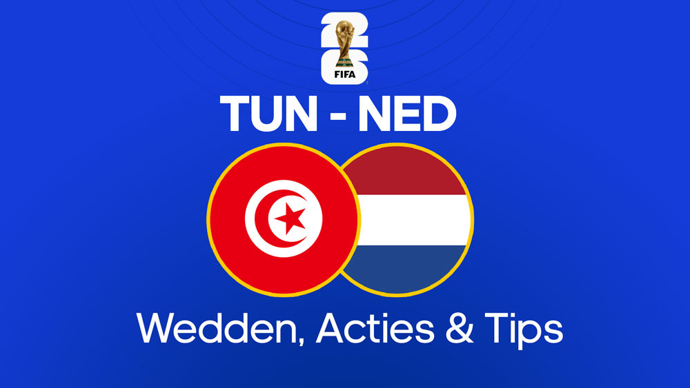 wedden op tunesie nederland 160x