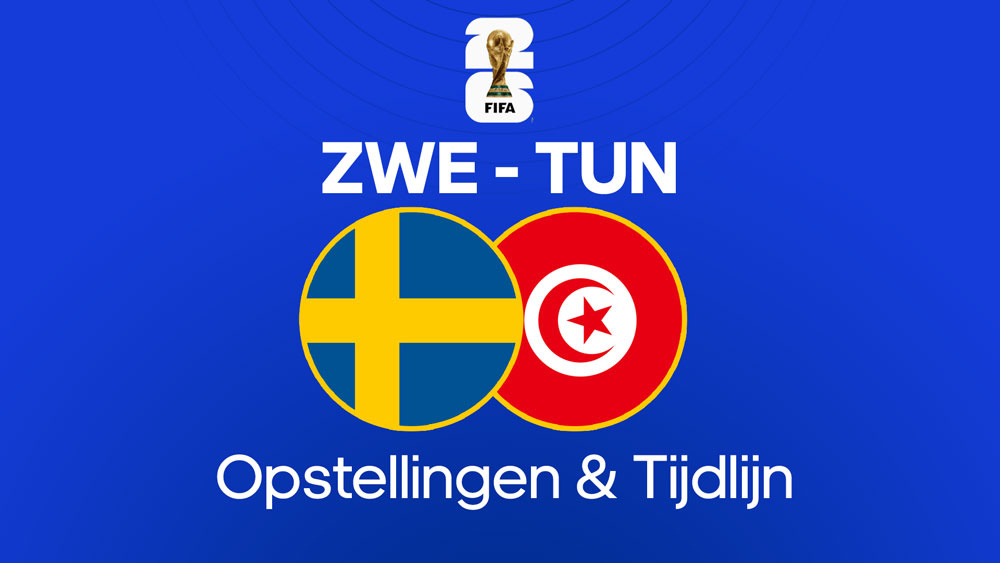 zweden tunesie opstellingen tijdlijn