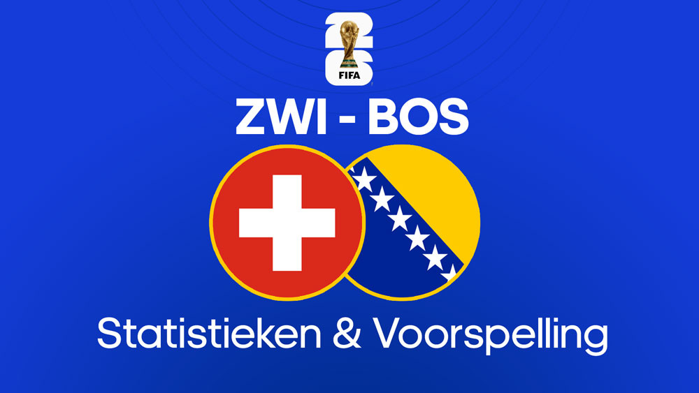 zwitserland bosnie en herzegovina voorspelling statistieken