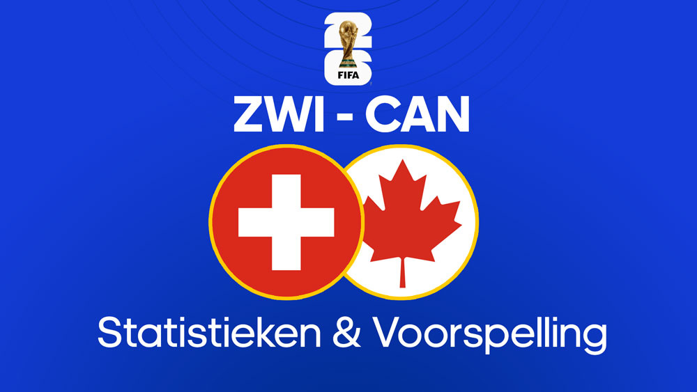 zwitserland canada voorspelling statistieken