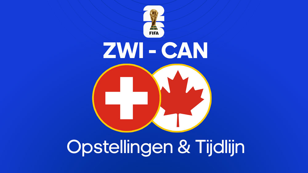 zwitsers voetbalelftal canadees voetbalelftal opstellingen tijdlijn