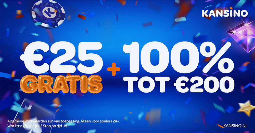 meer dan 50 gratis spins zonder storting bij kansino nederland