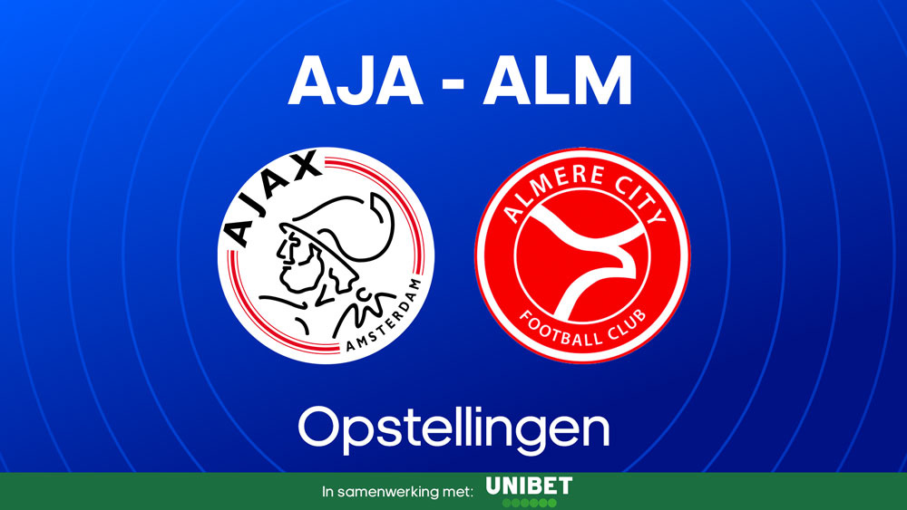 ajax almere city opstellingen
