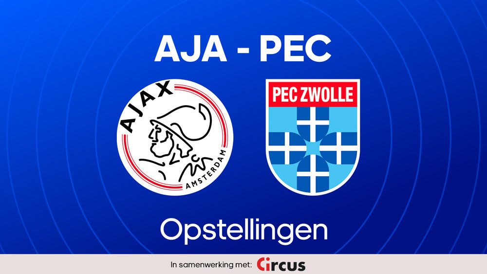 ajax pec zwolle opstellingen