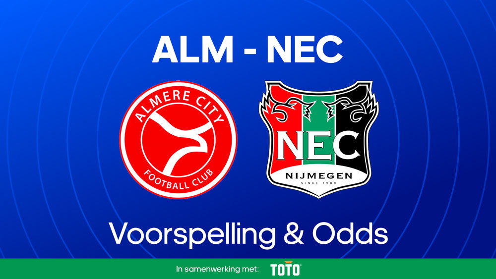 Almere City NEC Voorspelling Opstellingen