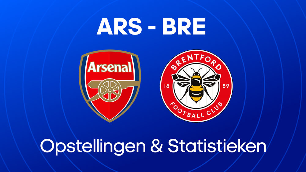 arsenal brentford opstellingen statistieken