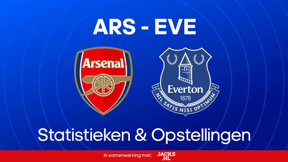 arsenal everton statistieken opstellingen wedtips