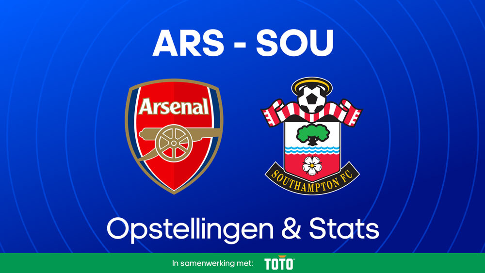 arsenal southampton voorspelling statistieken