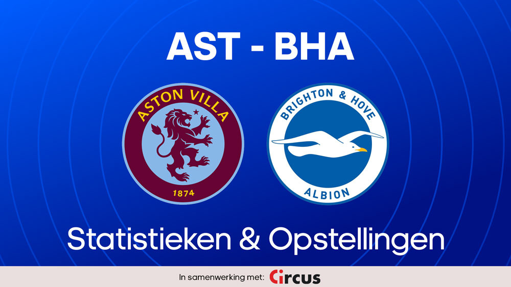 aston villa brighton hove albion fc statistieken opstellingen
