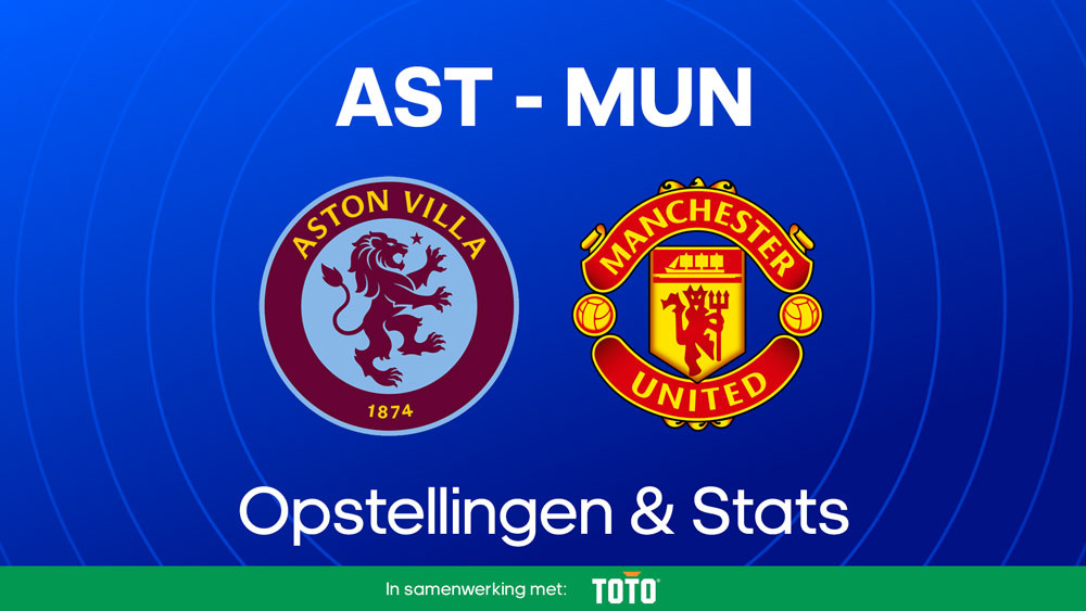 Aston Villa Manchester United Opstellingen Voorspelling