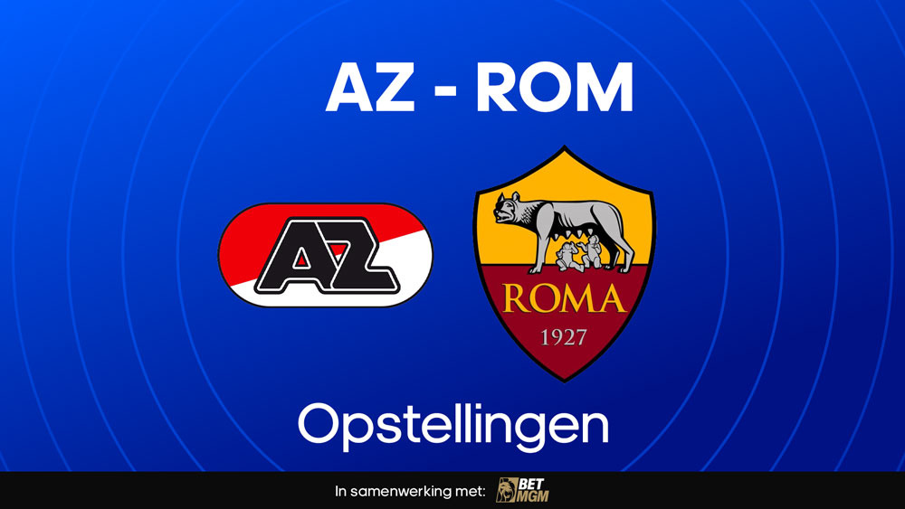 az alkmaar as roma opstellingen