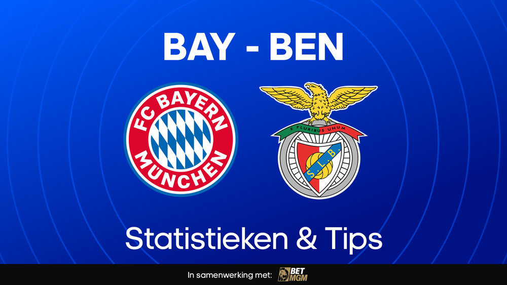 bayern benfica statistieken opstellingen