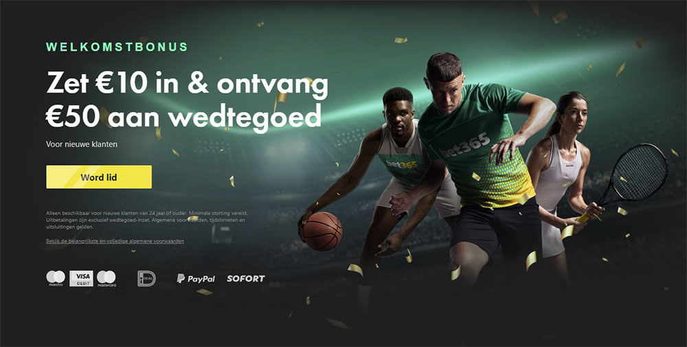 bet365 bonus code voor sportwedden