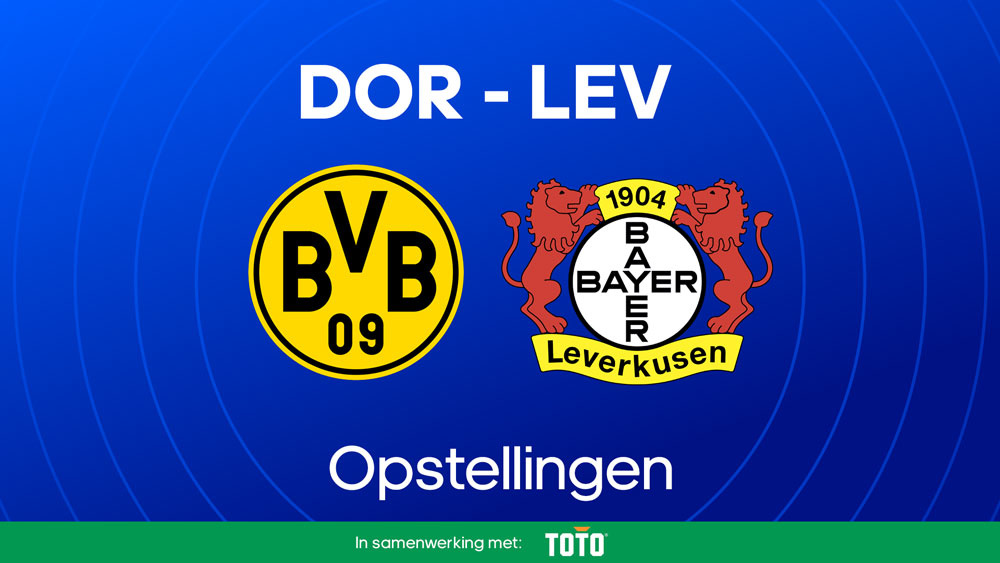Borussia Dortmund Bayer Leverkusen Opstellingen Wedtips