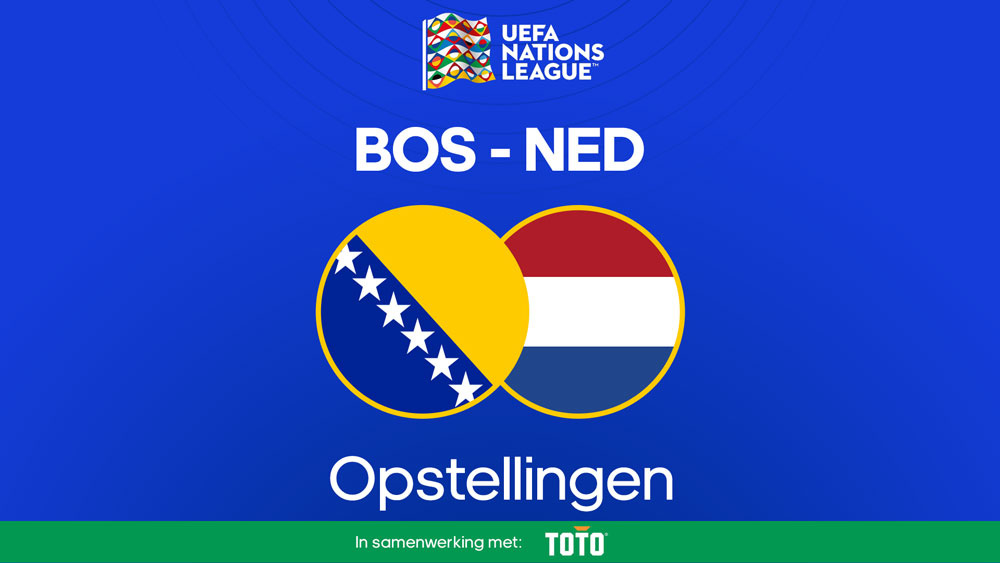 bosnisch elftal nederlands elftal opstellingen nations league