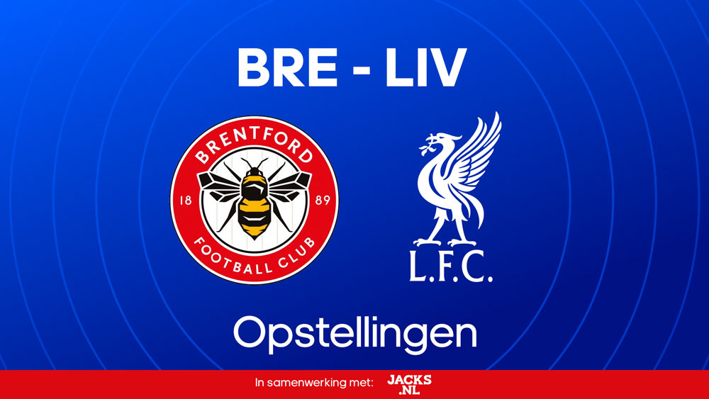 brentford liverpool fc statistieken opstellingen 