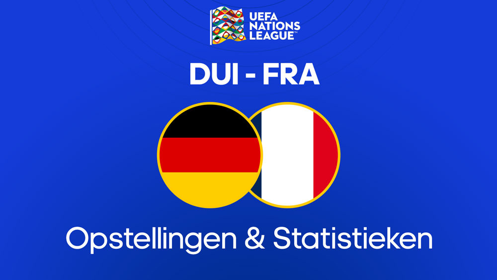 duits voetbalelftal frans voetbalelftal opstellingen statistieken