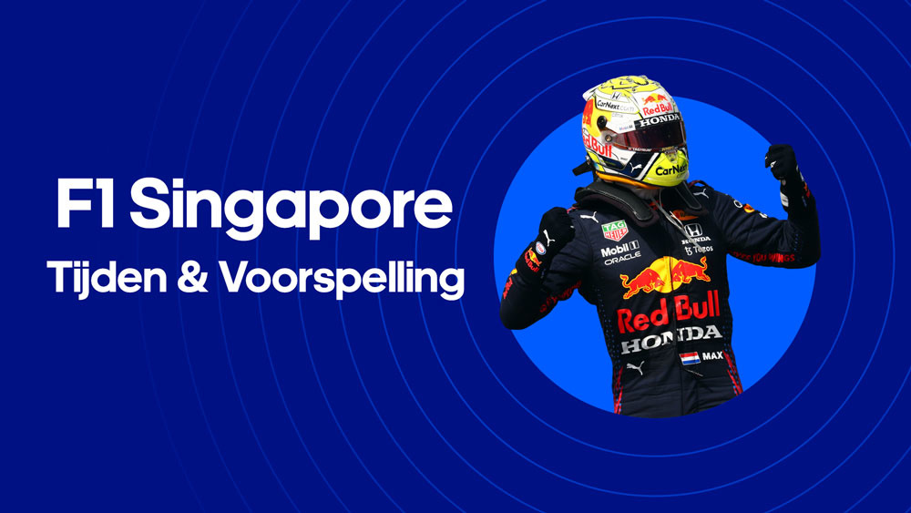 F1 Singapore tijden programma voorspelling