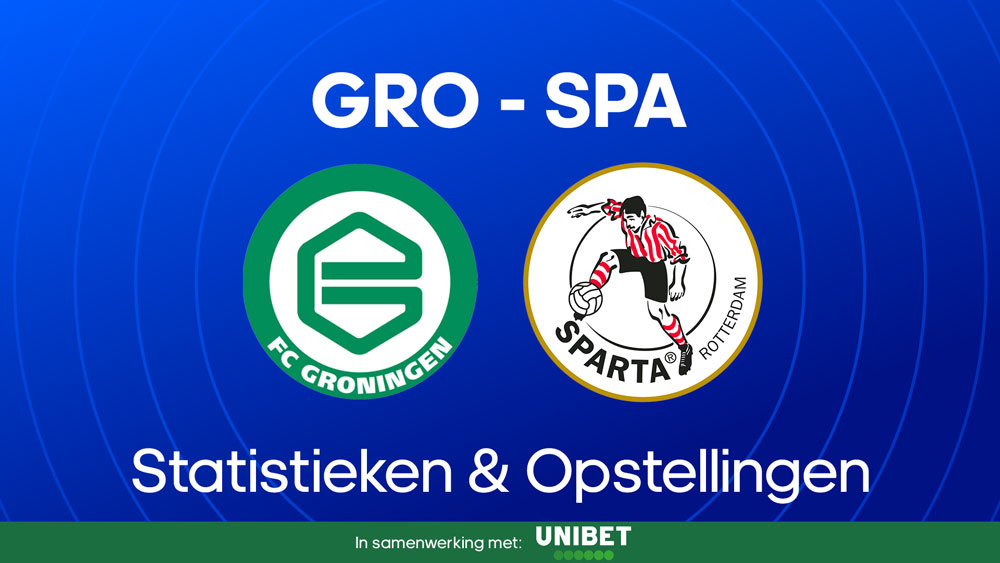 groningen sparta statistieken wedtips