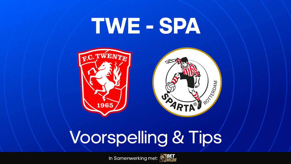 twente sparta voorspelling eredivisie