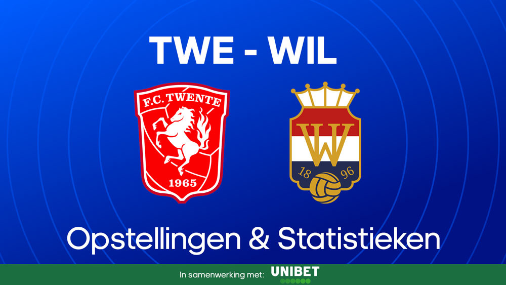 twente willem ii opstellingen statistieken