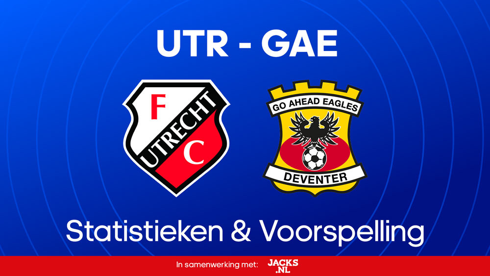 utrecht go ahead eagles statistieken opstelling
