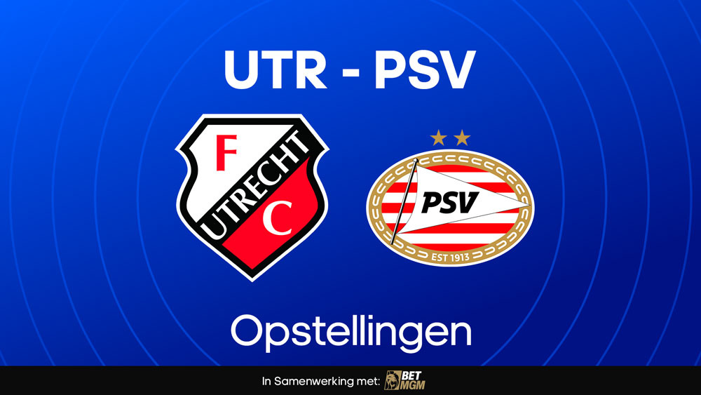 fc utrecht psv opstellingen eredivisie