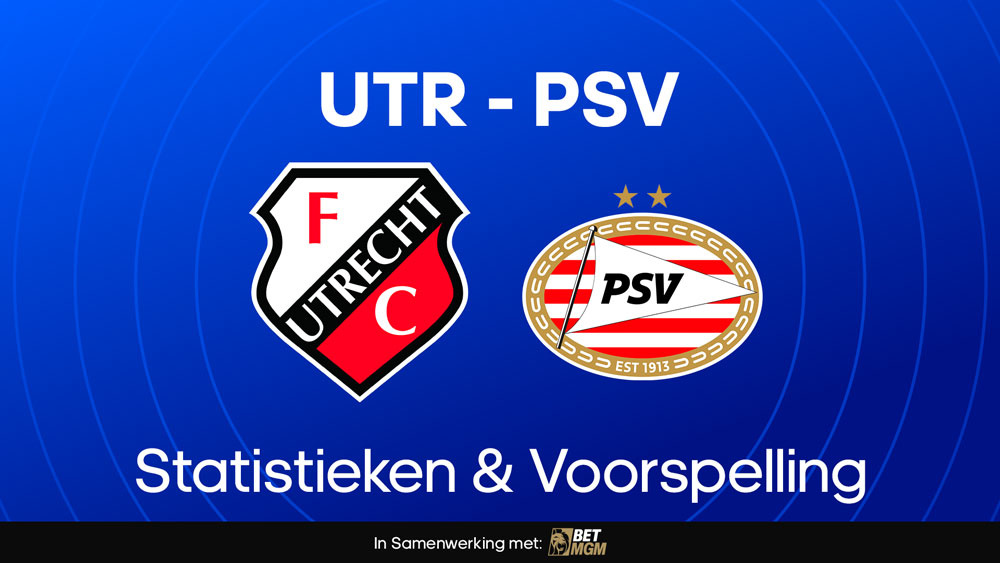fc utrecht psv statistieken voorspelling