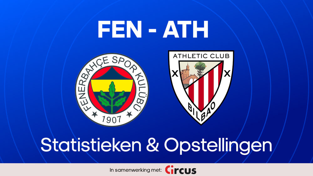 fenerbahce athletic bilbao statistieken opstellingen
