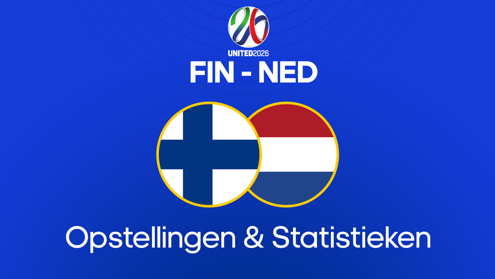 fins voetbalelftal nederlands elftal opstellingen statistieken