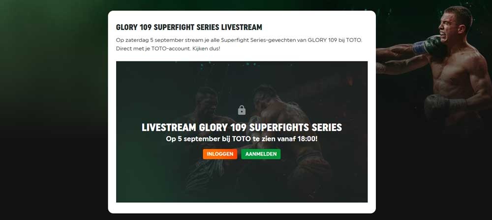 glory 109 live stream