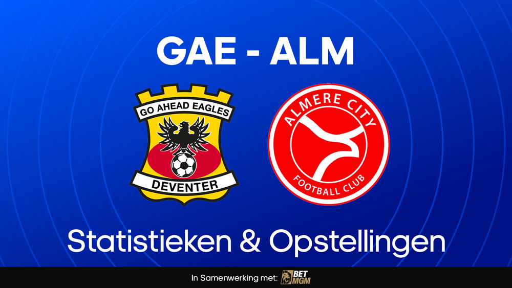 go ahead eagles almere city opstelling voorspelling wedtips