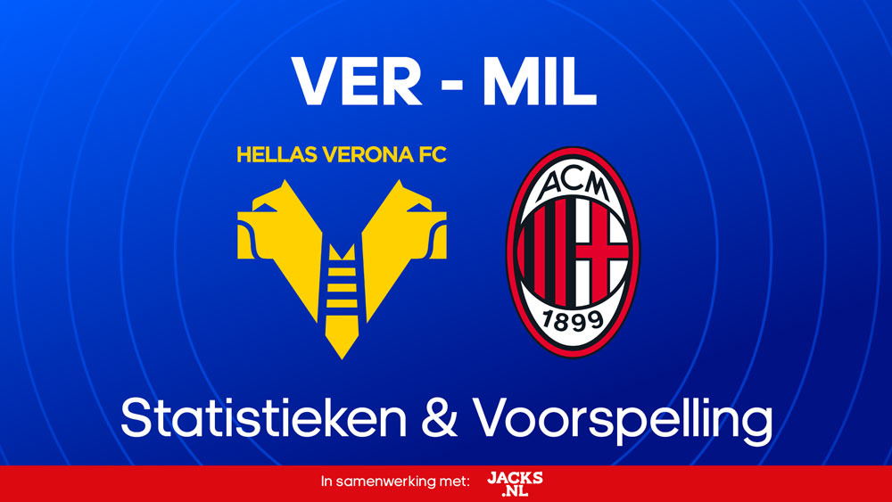 hellas verona ac milan opstellingen statistieken