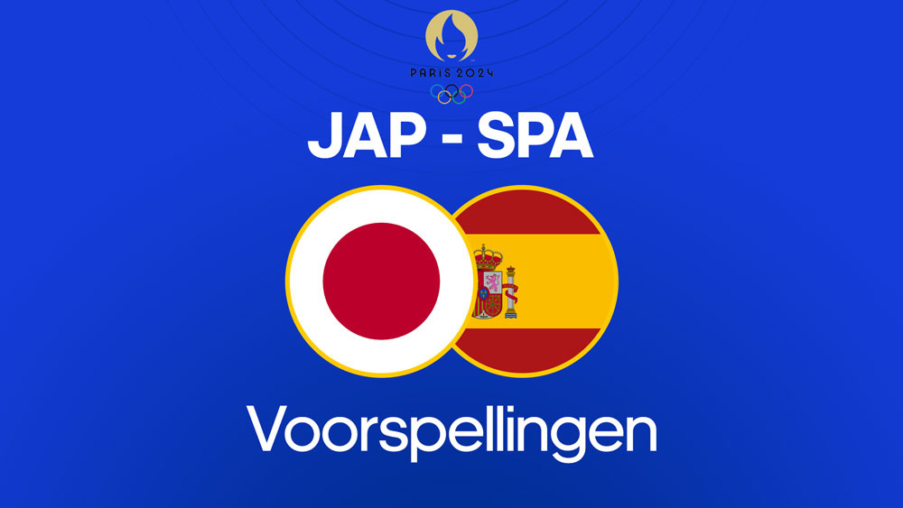 japan spanje voorspelling olympische spelen