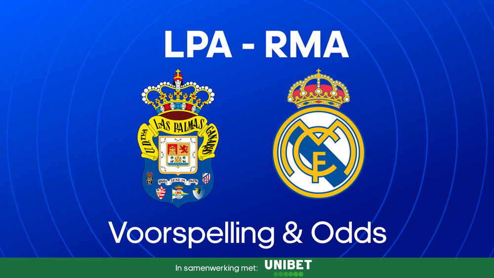 las palmas real madrid voorspelling statistieken en opstellingen