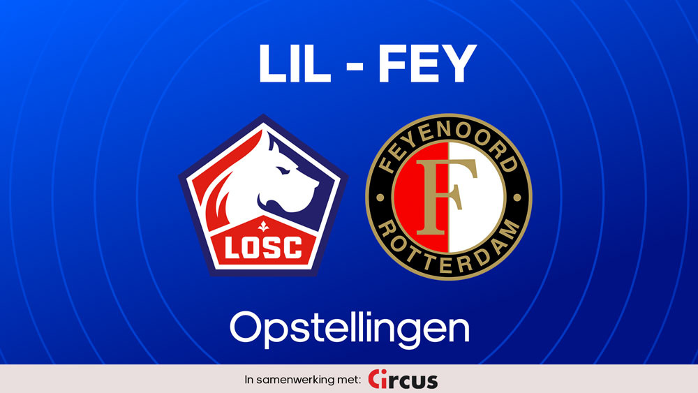 lille feyenoord opstellingen