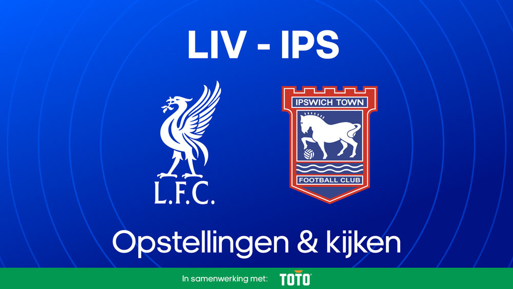 Liverpool FC Ipswich Town FC Opstellingen Statistieken
