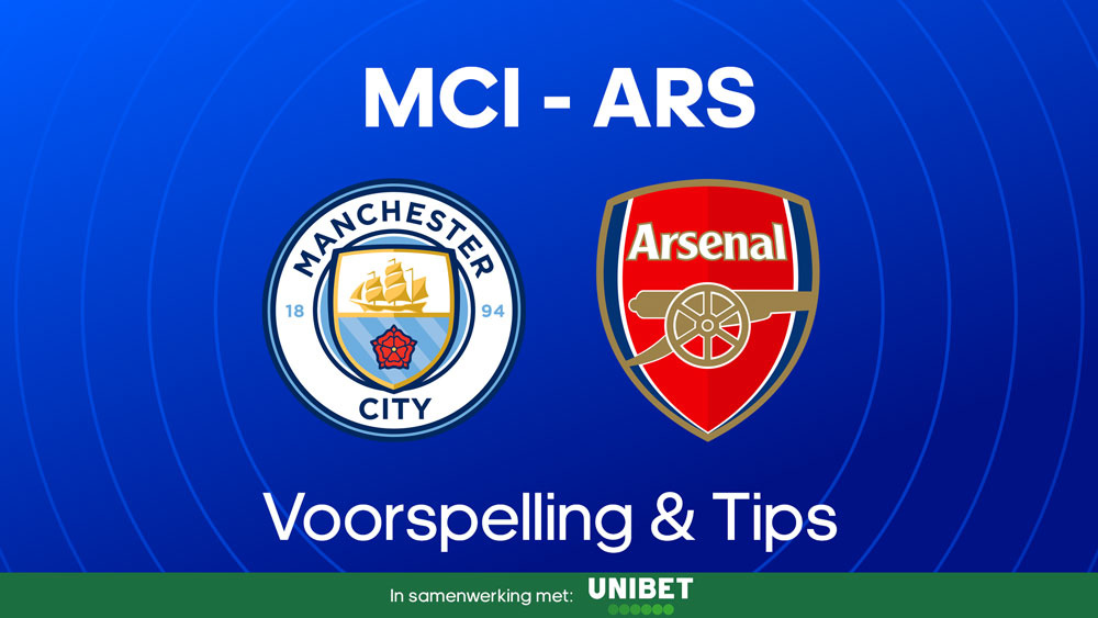 manchester city arsenal voorspelling opstelling statistieken premier league 2024