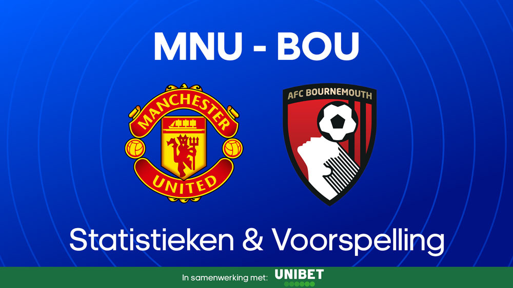 manchester united afc bournemouth statistieken voorspelling
