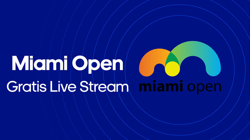 waar je miami open kunt kijken