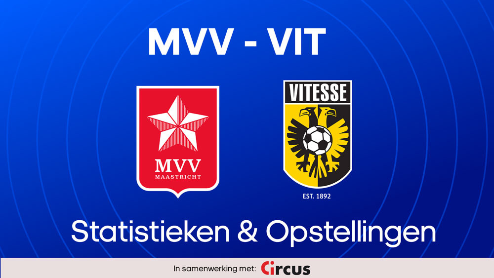 mvv vitesse statistieken opstellingen