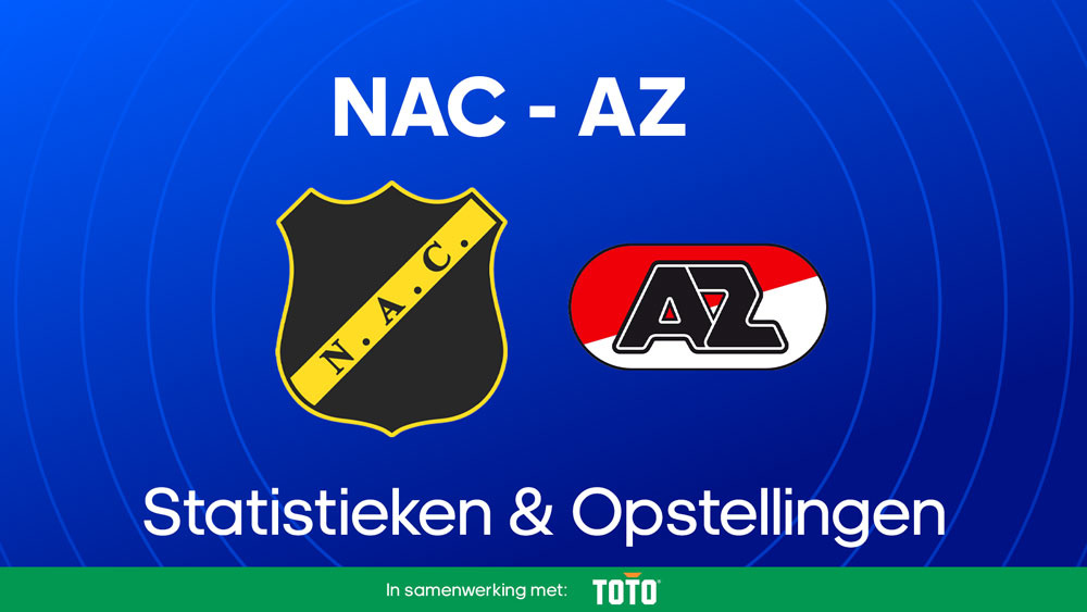 nac az alkmaar statistieken opstellingen