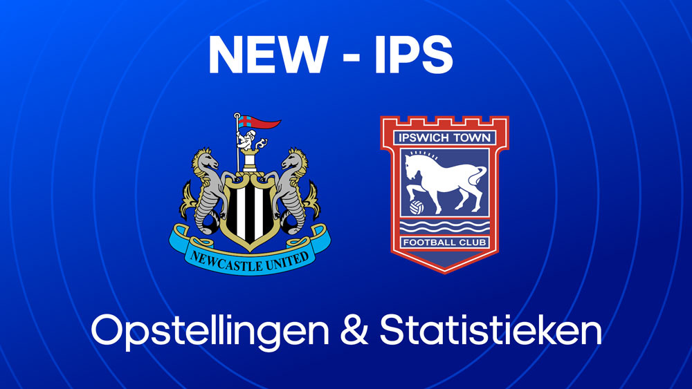 newcastle united ipswich town fc opstellingen statistieken tijdlijn