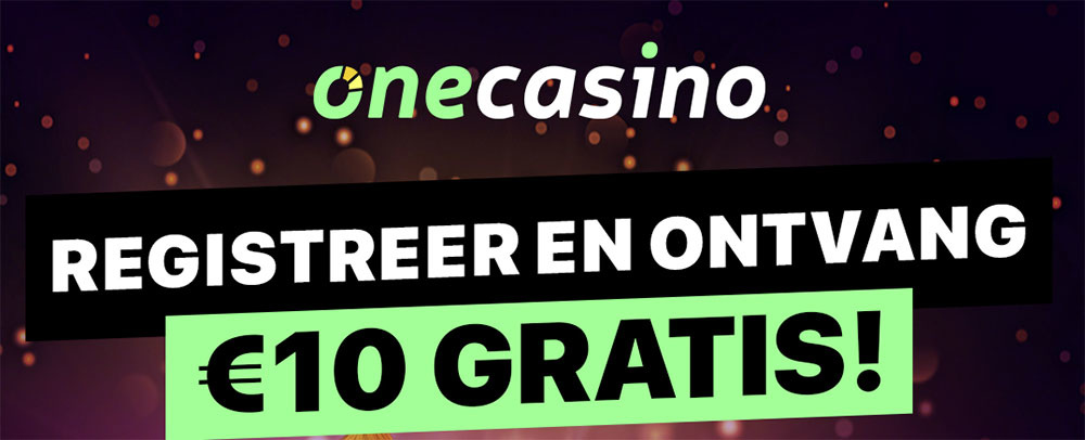 ontvang minimaal 50 gratis spins zonder storting op registratie bij onecasino