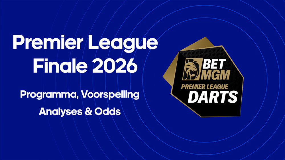 premier league darts finale odds voorspelling analyse voorbeschouwing