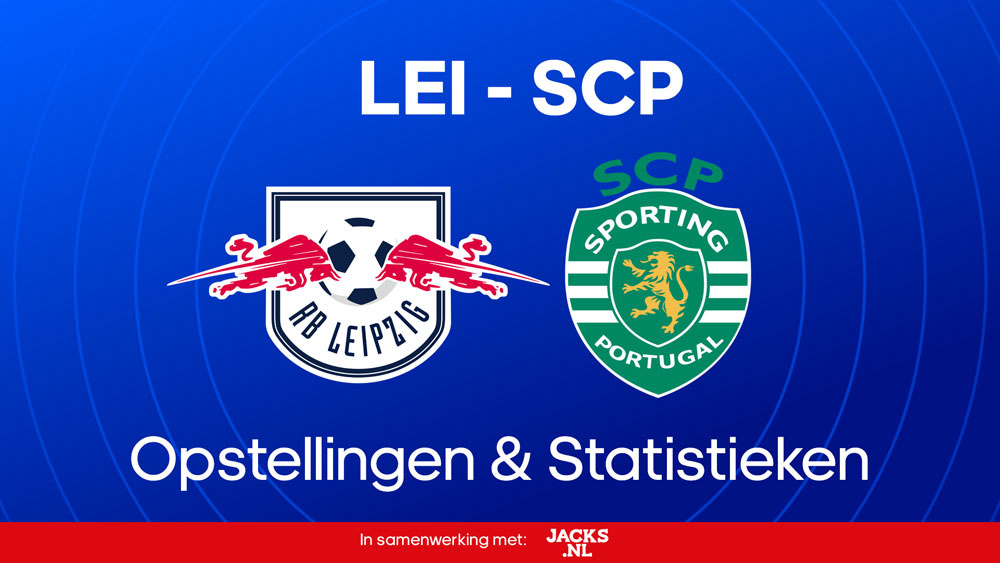 rb leipzig sporting lissabon opstellingen