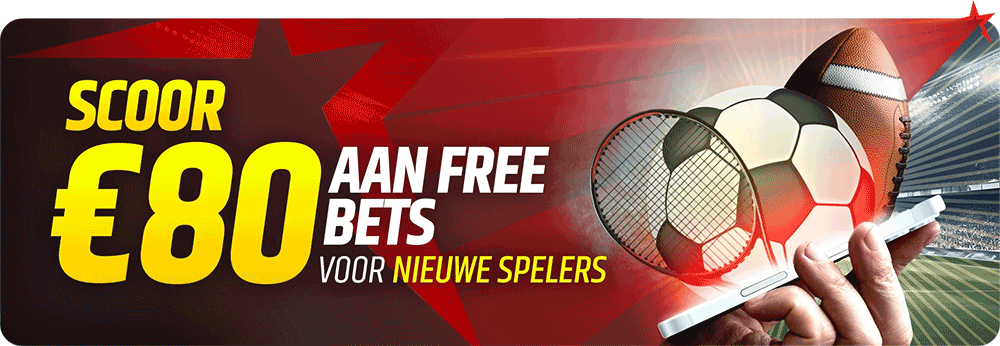starcasino bonus voor sport wedden nederland
