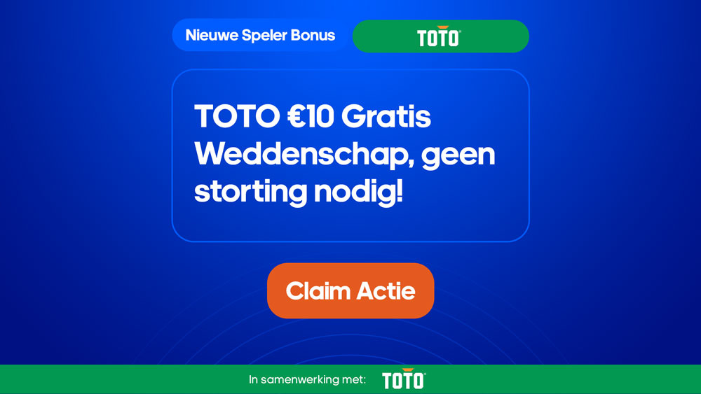 toto 10 euro bonus gratis zonder storting hoe te gebruiken